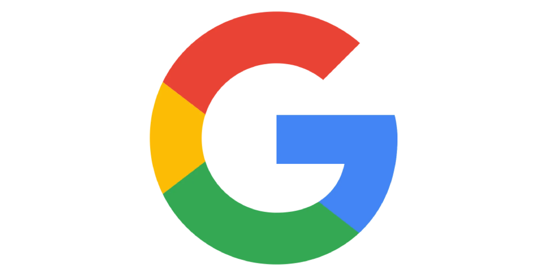 Google logo: A capital "G" divided into segments colored blue, red, yellow, and green on a transparent background—fresh and vibrant like a well-tended landscape.